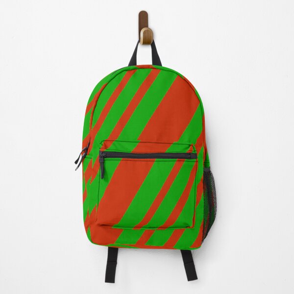Item preview, Red and Green Candy Cane Stripes for Christmas designed and sold by Zurickdesigns.
