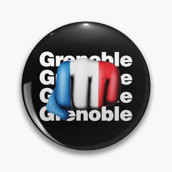 Item preview, Strong Grenoble French Fist France Flag designed and sold by elhefe.