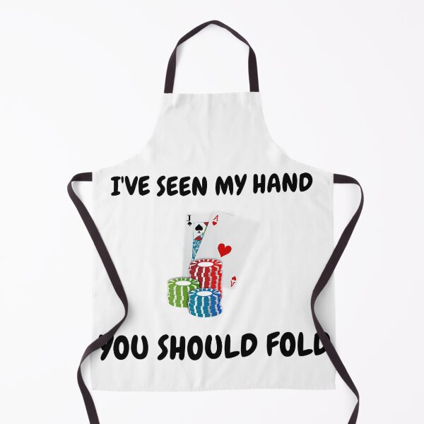 Item preview, I've Seen My Hand You Should Fold Ace Jack Offsuit designed and sold by LuckyKermit.