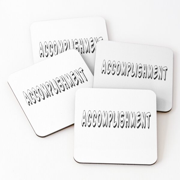 Item preview, Accomplishment 2-white  designed and sold by DrStickerManiac.
