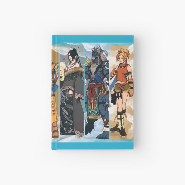 Final Fantasy X Characters Wallpaper | Hardcover Journal