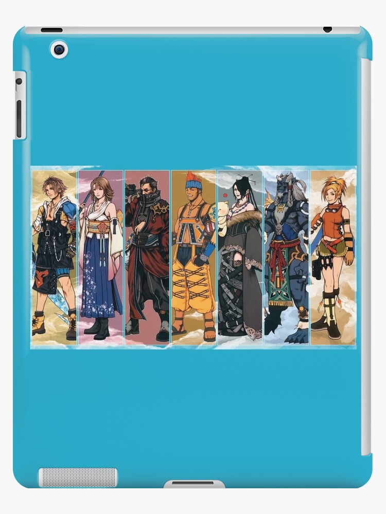 Final Fantasy X Characters Wallpaper iPad Case & Skin for Sale by  CassidyCreates