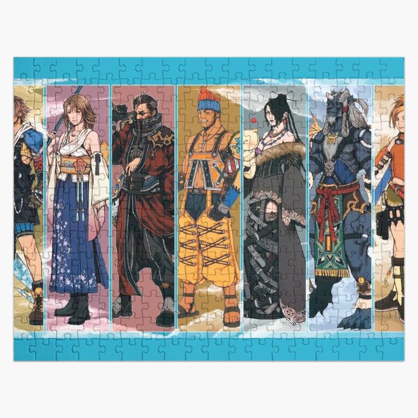 Final Fantasy X Personagens Wallpaper Jigsaw Puzzle, Presente  personalizado, Foto personalizada - AliExpress