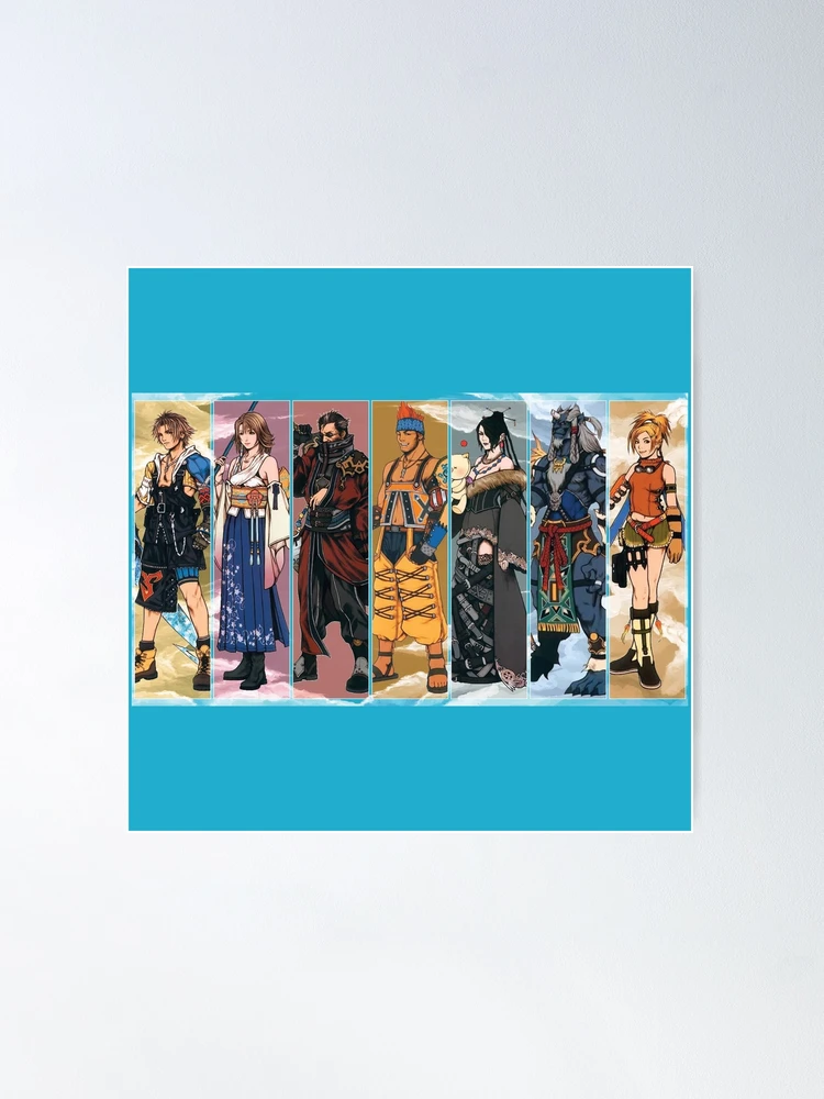 Final Fantasy X Characters Wallpaper Tapestry for Sale by CassidyCreates