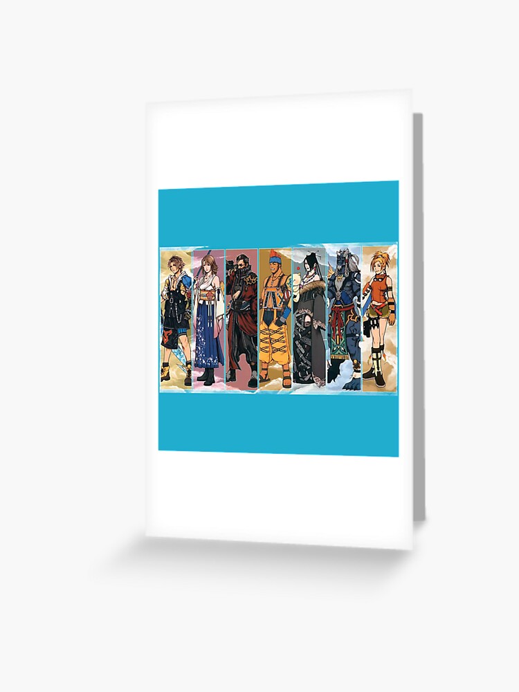 Final Fantasy X Characters Wallpaper Tapestry for Sale by CassidyCreates