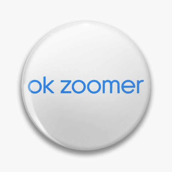 Item preview, Ok Zoomer Trabajo divertido desde el diseño del hogar Ok Boomer Minimalist Epic Meme Design designed and sold by Mildly Supervised.
