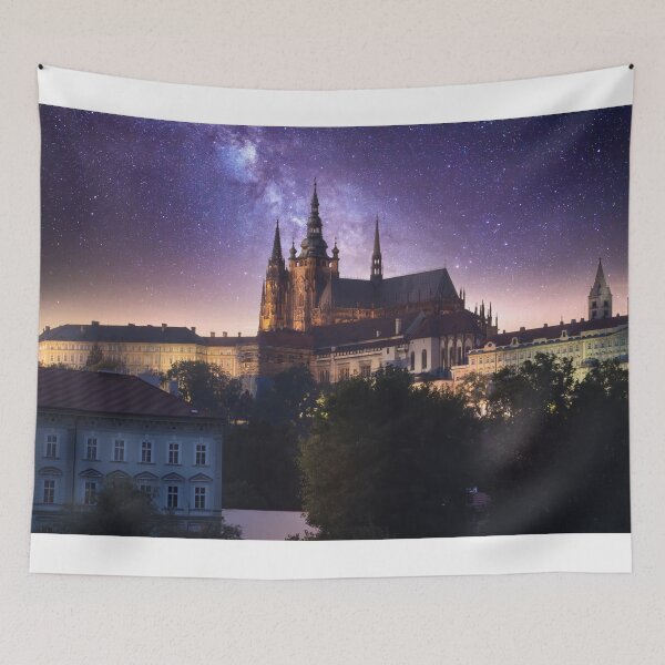 Item preview, Prague Castle (Prazsky hrad), Czech Republic at night designed and sold by mitzobs.