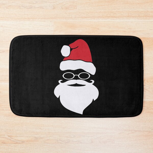 Item preview, Santa Beard white Santa Claus Mustache COVI19 Merry Christmas Xmas Red designed and sold by peachyline.