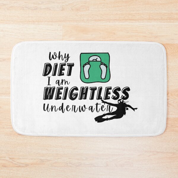 Item preview, Why Diet I am Weightless Underwater Scuba Dive designed and sold by OmbakScubaGear.