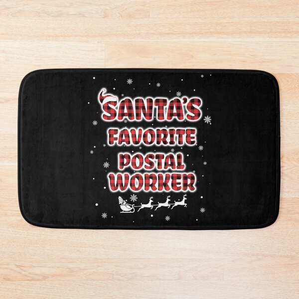 Item preview, Santa's Favorite Postal Worker Christmas Ornament Xmas Gift designed and sold by issambak.