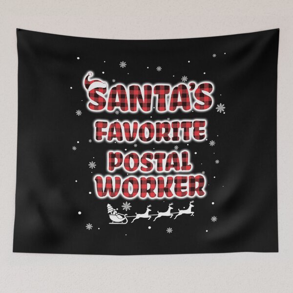 Item preview, Santa's Favorite Postal Worker Christmas Ornament Xmas Gift designed and sold by issambak.