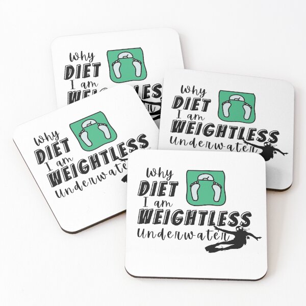 Item preview, Why Diet I am Weightless Underwater Scuba Dive designed and sold by OmbakScubaGear.