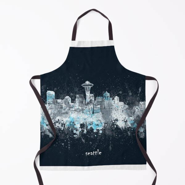 Item preview, seattle skyline designed and sold by BekimART2.