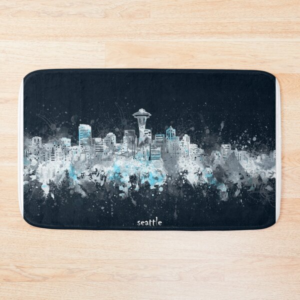 Item preview, seattle skyline designed and sold by BekimART2.
