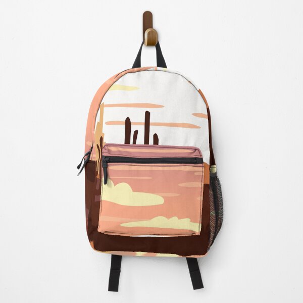 Item preview, Desert Landscape with Different Layers with Cactus And Sunset designed and sold by PrinChic!.