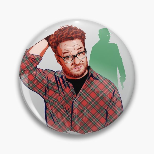 Item preview, Seth Rogan - An illustration by Paul Cemmick designed and sold by TIGERDAVER.