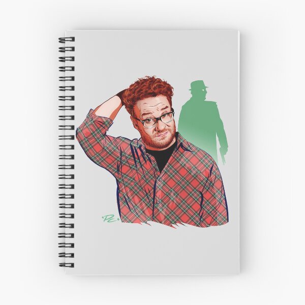 Item preview, Seth Rogan - An illustration by Paul Cemmick designed and sold by TIGERDAVER.