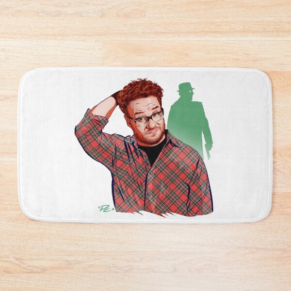 Item preview, Seth Rogan - An illustration by Paul Cemmick designed and sold by TIGERDAVER.