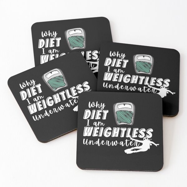 Item preview, Why Diet I am Weightless Underwater Scuba Dive designed and sold by OmbakScubaGear.