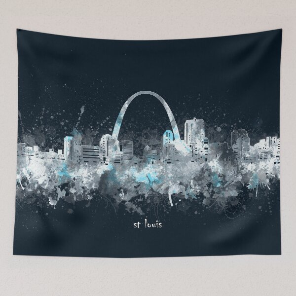 Item preview, st louis skyline designed and sold by BekimART2.
