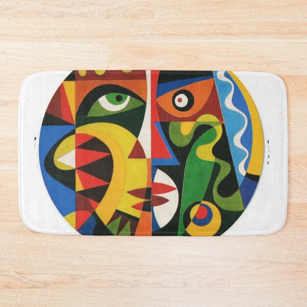Item preview, woman face colors mess designed and sold by 42youbest.