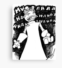Doctor Horrible - Non Transparent Evil Laugh Canvas Print