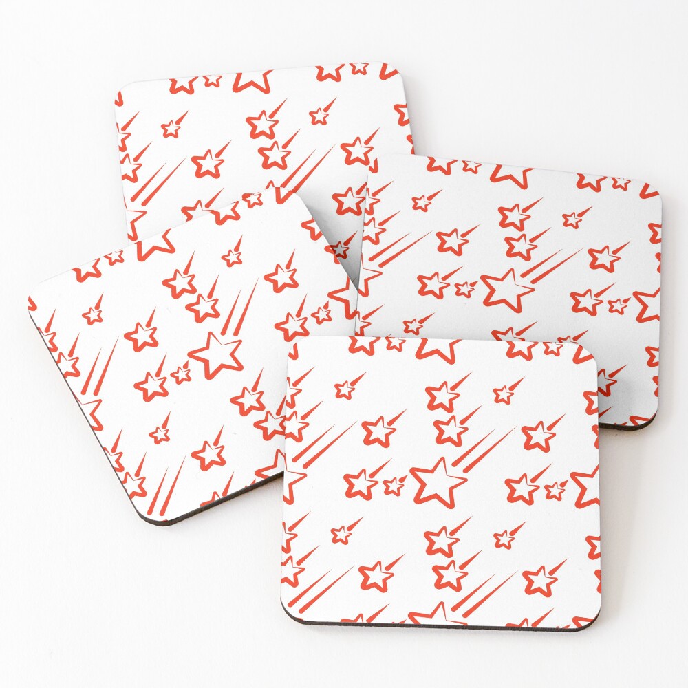 Aperçu de l'œuvre Dessous de verre (lot de 4) créée et vendue par Patternsonly.