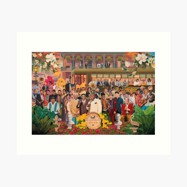 New Jazz Orleans 2019 Art Print