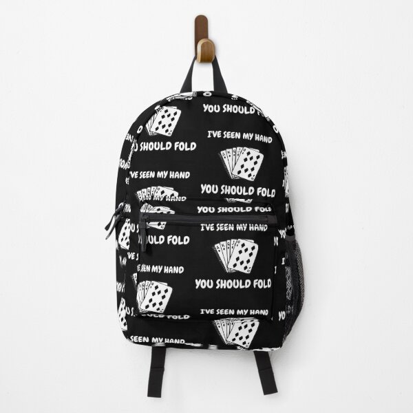 Item preview, I've Seen My Hand You Should Fold Royal Flush In Black designed and sold by LuckyKermit.