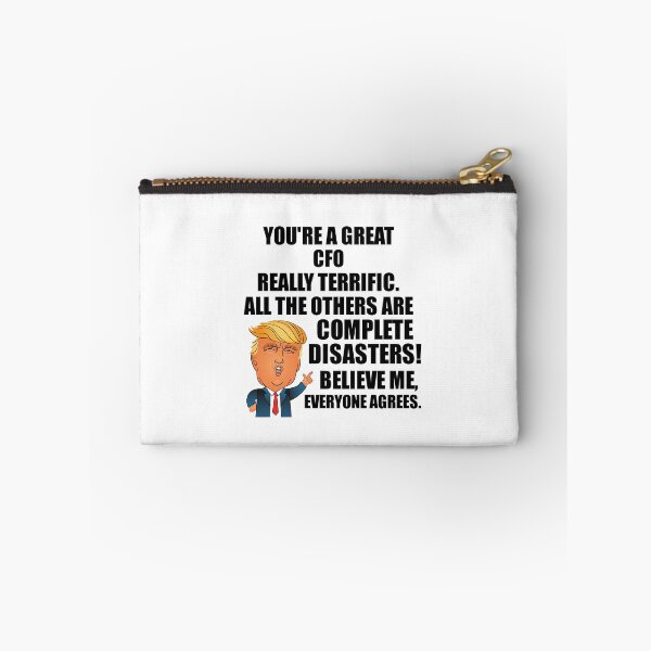 Item preview, Trump CFO Funny Gift for CFO Coworker Gag Great Trerrifc President Fan Potus Quote Office Present designed and sold by Funny-Quotes.