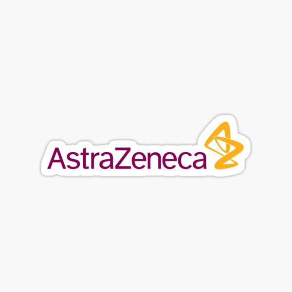 AstraZeneca Logo Sticker
