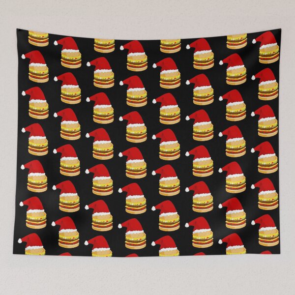 Item preview, Christmas burger Santa designed and sold by gpsapparel.