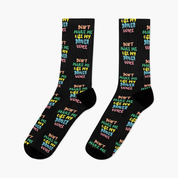 Item preview, Don't Make Me Use My Driver Voice, Cute Funny Gift For Drivers designed and sold by awesomedraw.