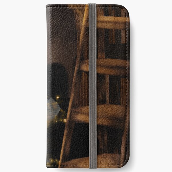 Reise zum Herz der Bücherstadt iPhone Flip-Case