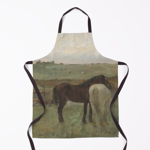 Item preview, Horses in a Meadow by Edgar Degas designed and sold by jwebmarket.