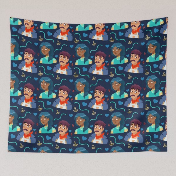 Item preview, Mermista and Seahawk (Blue) designed and sold by beckyjenksart.