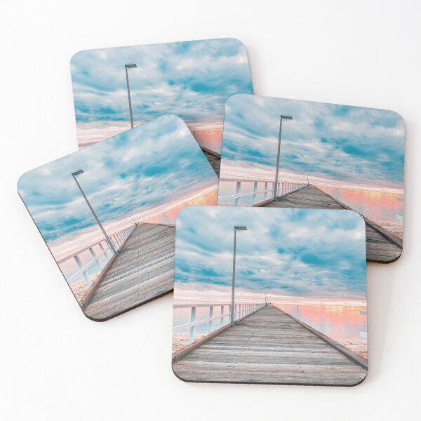 Item preview, Fine Art Sunset at Seaford Pier designed and sold by blackren.