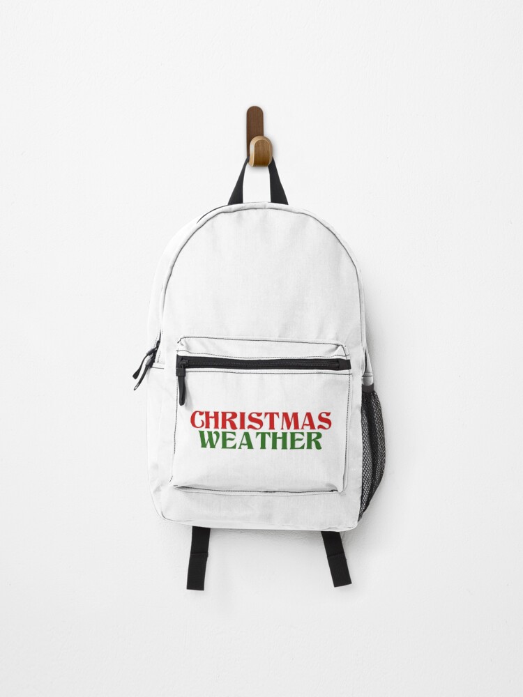 Thumbnail 1 of 3, Backpack, Christmas Weather designed and sold by RafaTakami.