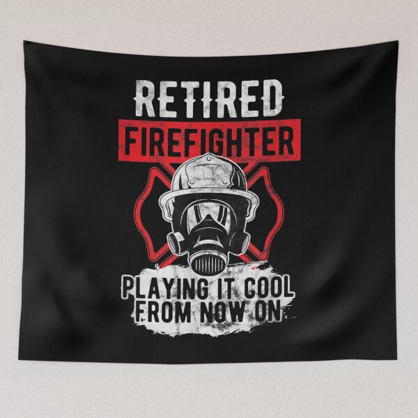 Item preview, Retired Firefighter Fireman Retirement designed and sold by TheBloom98.