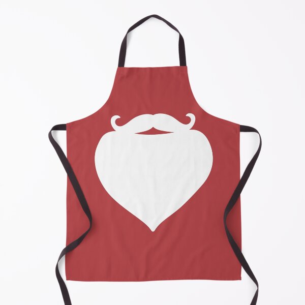 Item preview, Santa Beard white Funny Santa Claus Mustache Merry Christmas Xmas Red designed and sold by peachyline.