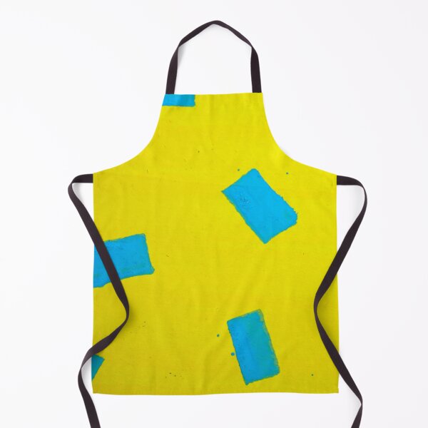 Aperçu de l'œuvre BLEU ET JAUNE - ABSTRAIT - ART - DÉCORATION - FAIT MAIN - PEINTURE créée et vendue par Tropical Blood.