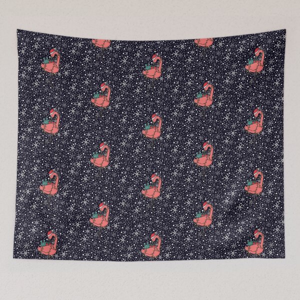 Item preview,  Santa  Flamingo with Gift III designed and sold by EclairVanilla.