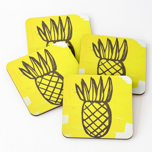 Item preview, PINEAPPLE LOVER - ART - DECORATION - ART - DRAWING - PAINT  designed and sold by Tropical Blood.