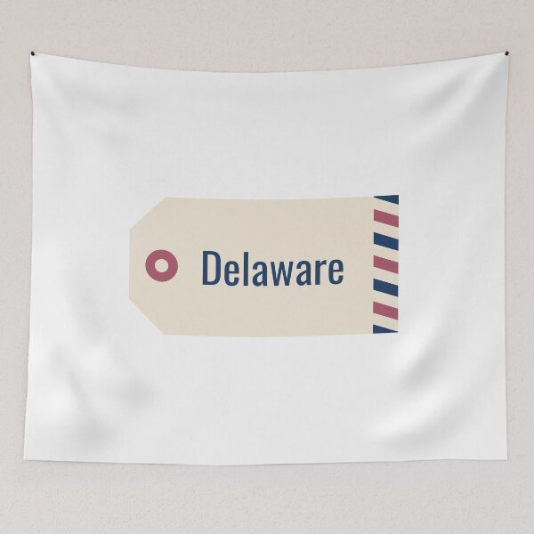 Item preview, Delaware Tag designed and sold by CityCollection.