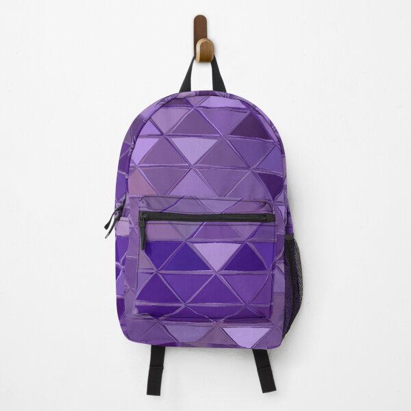 Item preview, Purple Abstract triangles mosaic pattern art  designed and sold by AYACHI90.