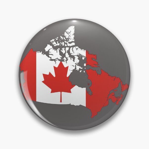 Item preview, Canada map with national flag, Canadian Flag inside Map of Canada designed and sold by mashmosh.