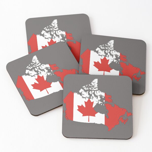 Item preview, Canada map with national flag, Canadian Flag inside Map of Canada designed and sold by mashmosh.