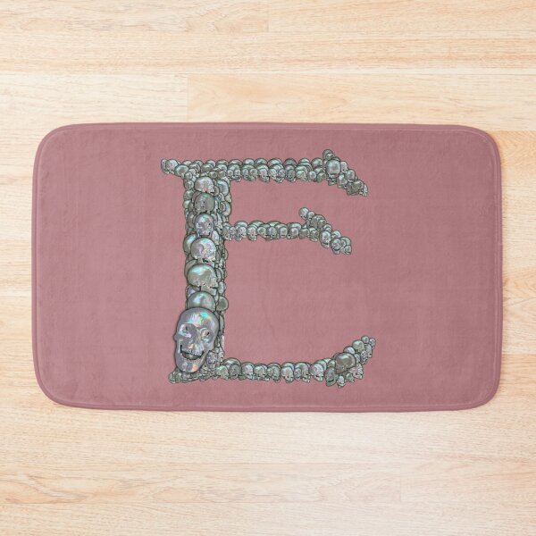 Item preview, Tahitian Pearl Skull Monogram E designed and sold by dinaaaaaah.