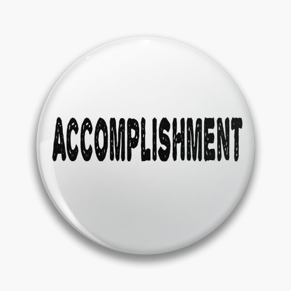 Item preview, Accomplishment 4-white  designed and sold by DrStickerManiac.