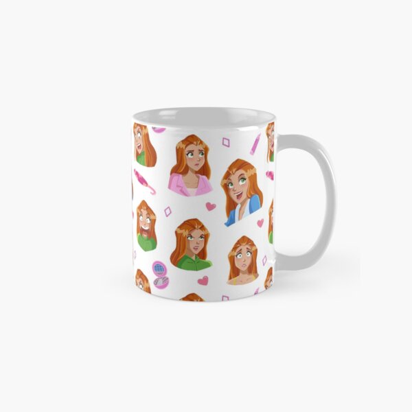 Item preview, Totally Spies Sam Pattern (White) designed and sold by beckyjenksart.